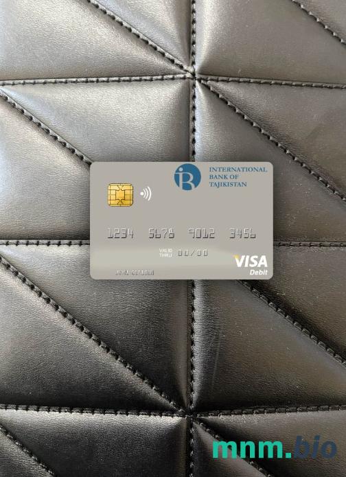 Tajikistan IBT visa obciążyć card wygląd fotograficzny skan PSD + zdjęcie